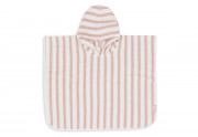 poncho t�r�lk�z�  - Stripe Terry Wild Rose Stripe Terry Wild Rose